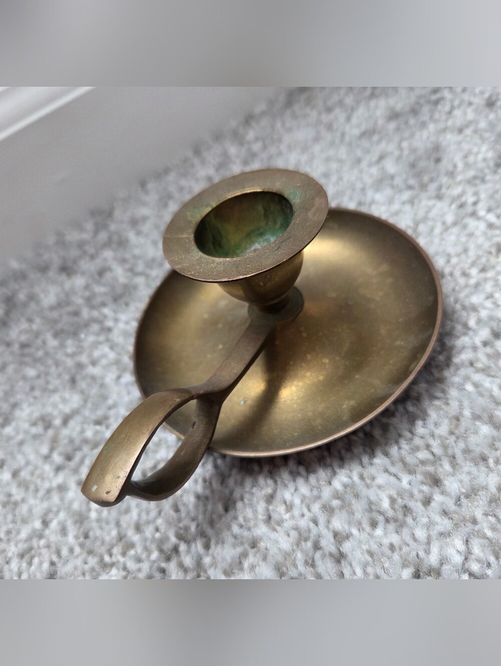 Brass Chamberstick Candle Holder